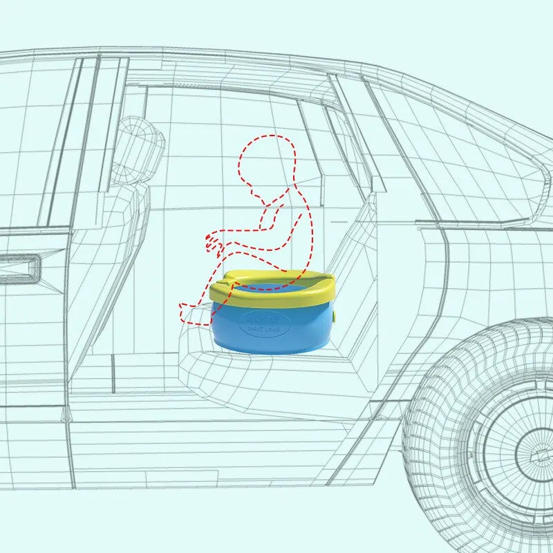Orinal Portátil Plegable para Niños