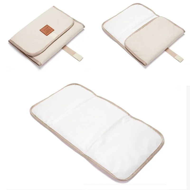 Cambiador Portátil Impermeable con Bolsillos para Bebé