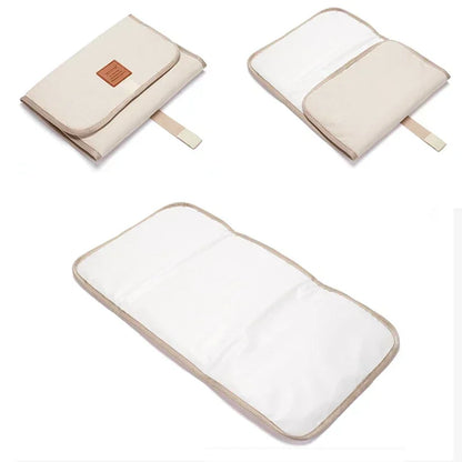 Cambiador Portátil Impermeable con Bolsillos para Bebé