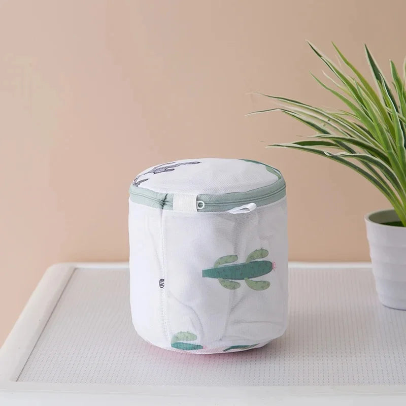 Bolsa de Lavado con Estampado de Cactus